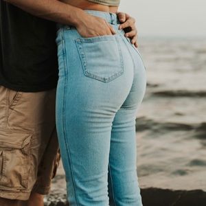 Ultra High Rise Mom Jeans